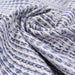 swatch-Bicolor Jacquard Tweed - Stripes with Lurex-Fabric-FabricSight