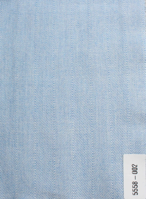 swatch-Brushed Herringbone Shirting – Organic Cotton & TENCEL™-Fabric-FabricSight