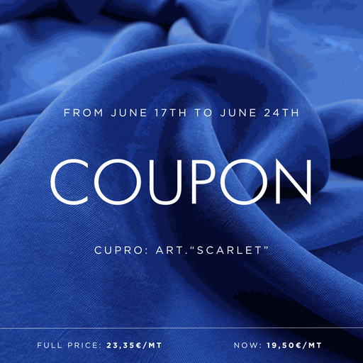 swatch-COUPON: "Scarlet" - Book Your Quantity at Lowest Price Now and Decide Colors Later-Fabric Offer-FabricSight