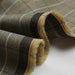 swatch-Cotton Checks Twill for Shirting - Khaki-Fabric-FabricSight