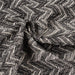 swatch-Cotton Chevron Black-Fabric-FabricSight