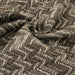 swatch-Cotton Chevron Brown-Fabric-FabricSight