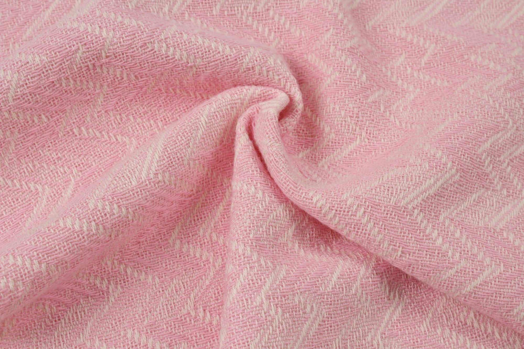 swatch-Cotton Chevron Pink-Fabric-FabricSight