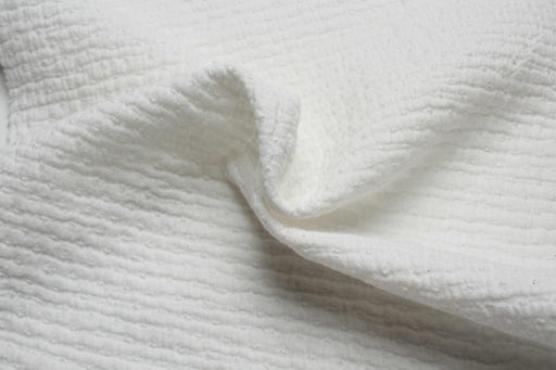 swatch-Cotton Crinkled Dobby Muslin-Fabric-FabricSight