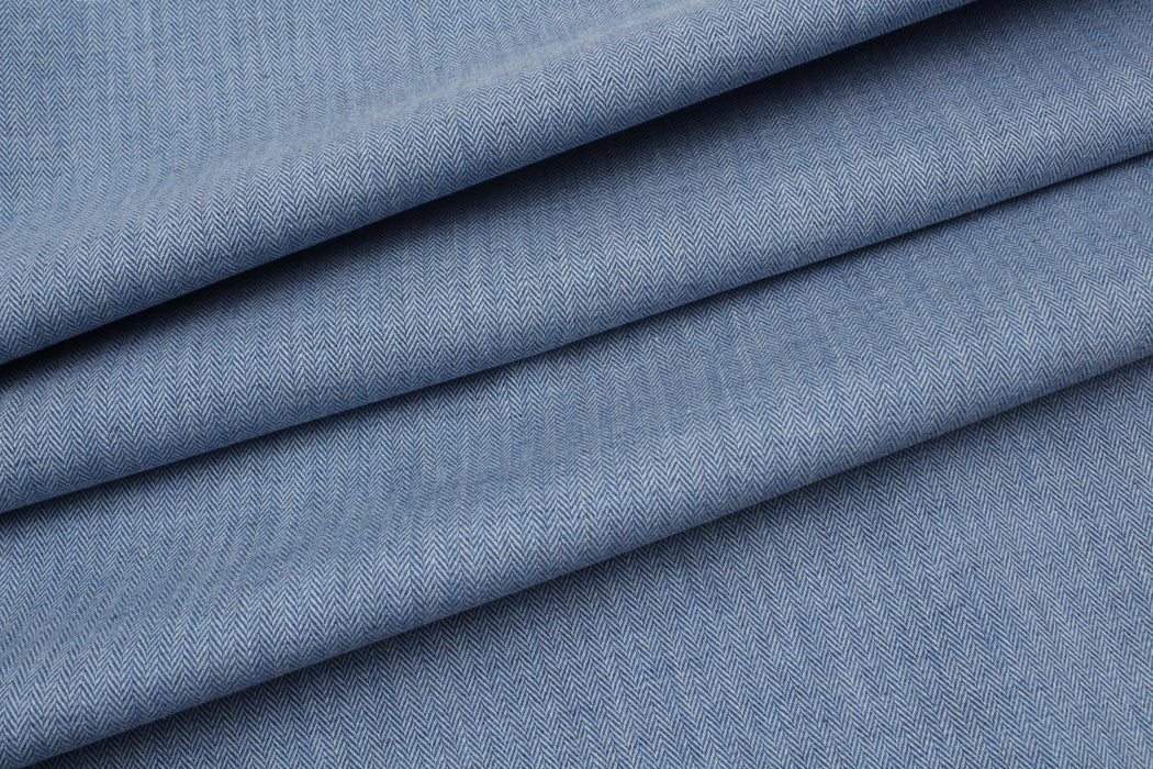 swatch-Cotton Flannel - Herringbone - 10 Colors available-Fabric-FabricSight