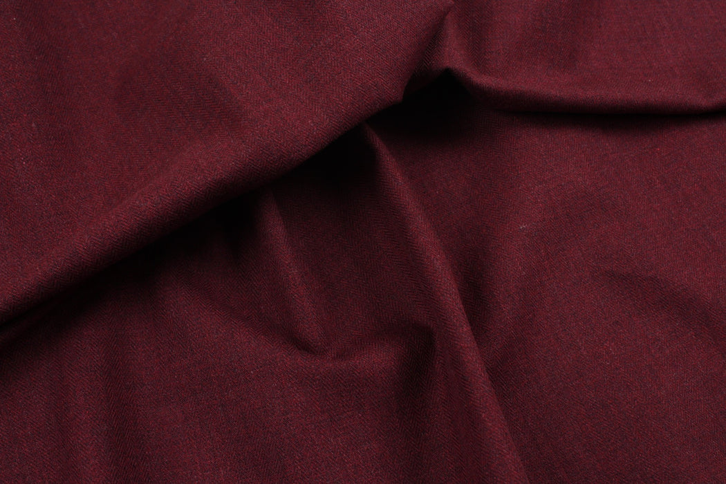 swatch-Cotton Flannel - Herringbone - 10 Colors available-Fabric-FabricSight