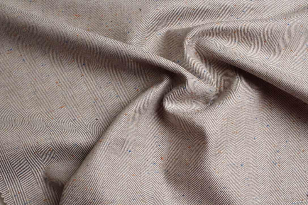 swatch-Cotton Herringbone Shirting – Botonato Weave – 4 Colors-Fabric-FabricSight