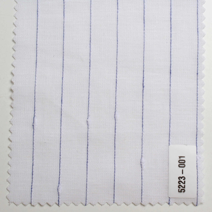 Cotton Linen Barré Dobby Stripe – European Flax – Yarn Dyed-Fabric-FabricSight