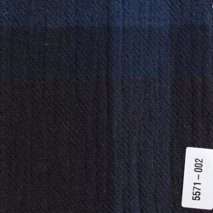 Cotton Linen Double Gauze – Soft Checked Fabric – Seasonal Collection