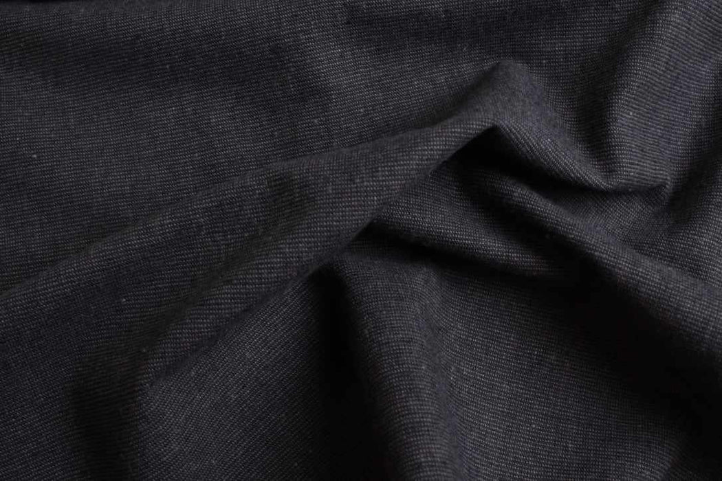 swatch-Cotton Linen Slub Fabric – European Flax® – Natural Textured Weave-Fabric-FabricSight