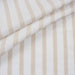 swatch-Cotton Linen Stripes for Summer - Beige-Fabric-FabricSight