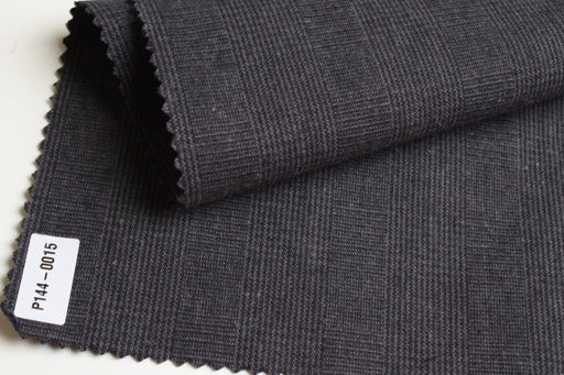 swatch-Cotton Linen Structured Prince of Wales Fabric – European Flax® – 5 Colors-Fabric-FabricSight