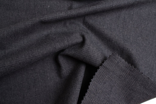 swatch-Cotton Linen Structured Prince of Wales Fabric – European Flax® – 5 Colors-Fabric-FabricSight