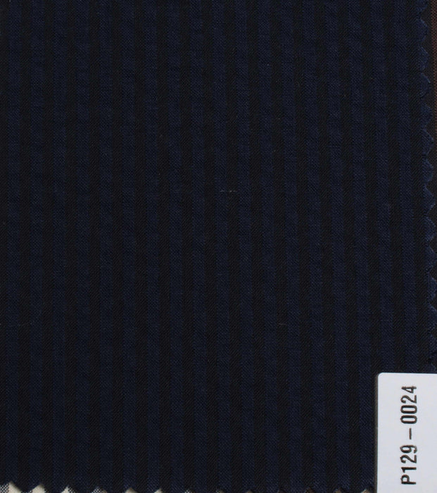 swatch-Cotton Seersucker – Candy Stripes for Trousers-Fabric-FabricSight