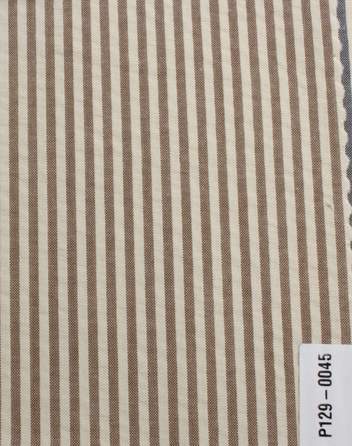 swatch-Cotton Seersucker – Candy Stripes for Trousers-Fabric-FabricSight