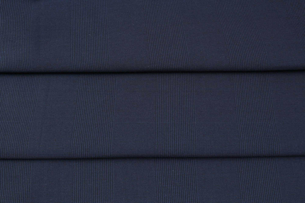 swatch-Cotton Stretch Prince of Wales for Trousers-Fabric-FabricSight