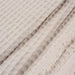 swatch-Cotton Waffle - 18 Colors Available - Beige-Roll-FabricSight