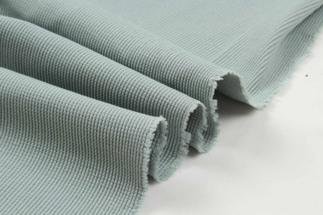 swatch-Cotton Waffle Jersey - Mid-Weight - 28 Colors Available-Fabric-FabricSight