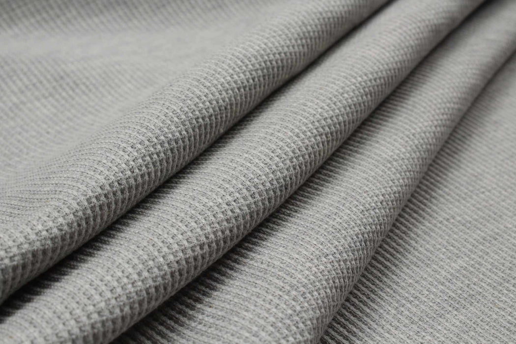 swatch-Cotton Waffle Jersey - Mid-Weight - 28 Colors Available-Fabric-FabricSight