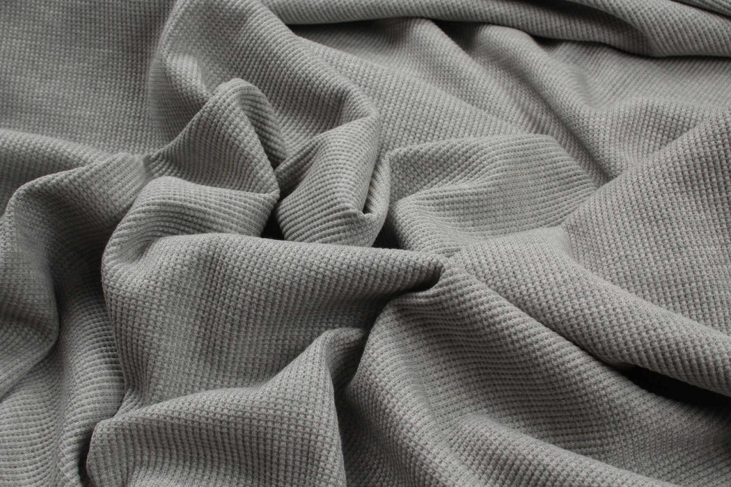 swatch-Cotton Waffle Jersey - Mid-Weight - 28 Colors Available-Fabric-FabricSight
