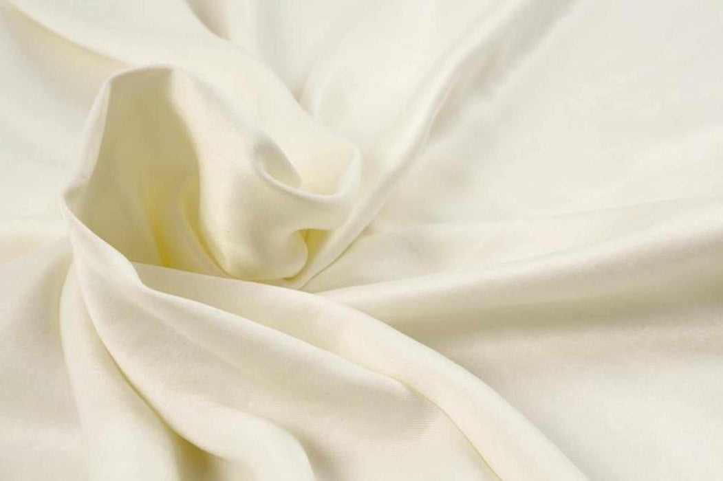 swatch-Cupro Viscose Blend Twill, Vegan Certified - AQUA (+40 Colors)-Fabric-FabricSight