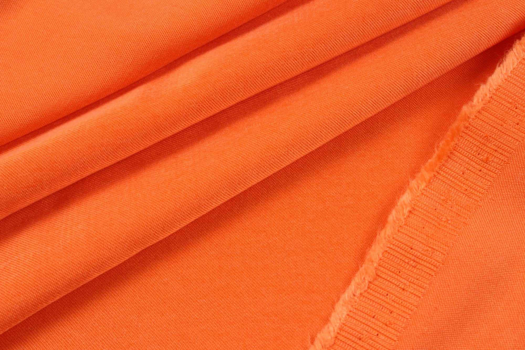 swatch-Cupro Viscose Blend Twill, Vegan Certified - Aqua (Limited Edition Colors)-Fabric-FabricSight