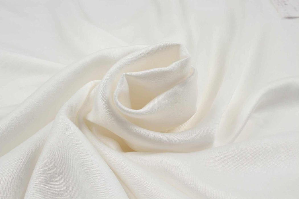swatch-Cupro Viscose Blend Twill, Vegan Certified - Aqua (Limited Edition Colors)-Fabric-FabricSight