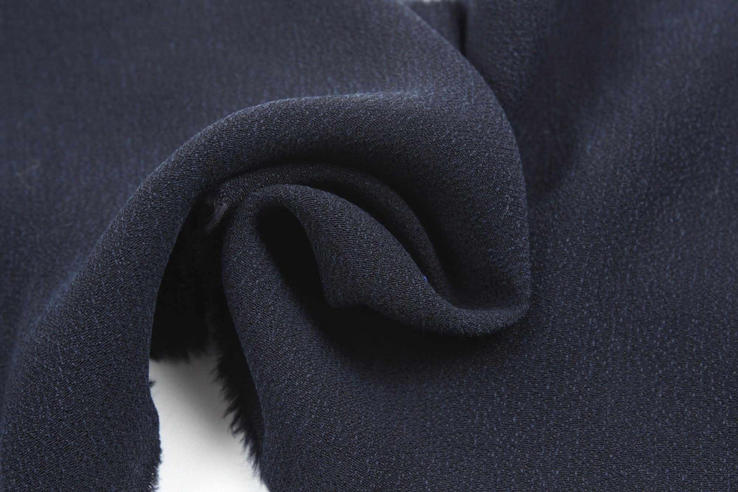 swatch-Cupro Viscose Crepe, Vegan Certified - 7 Colors Available-Surplus-FabricSight