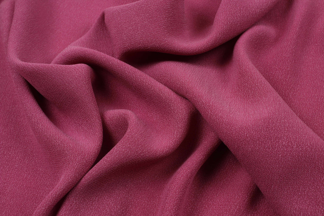 swatch-Cupro Viscose Crepe, Vegan Certified - 7 Colors Available-Surplus-FabricSight