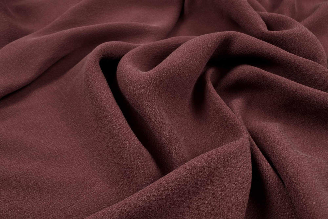 swatch-Cupro Viscose Crepe, Vegan Certified - 7 Colors Available-Surplus-FabricSight