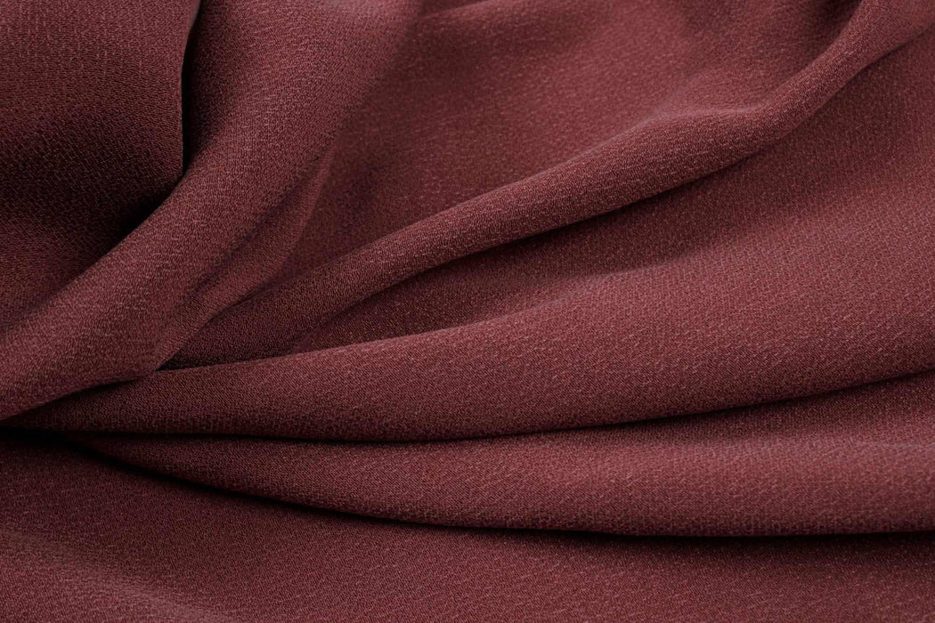 swatch-Cupro Viscose Crepe, Vegan Certified - 7 Colors Available-Surplus-FabricSight
