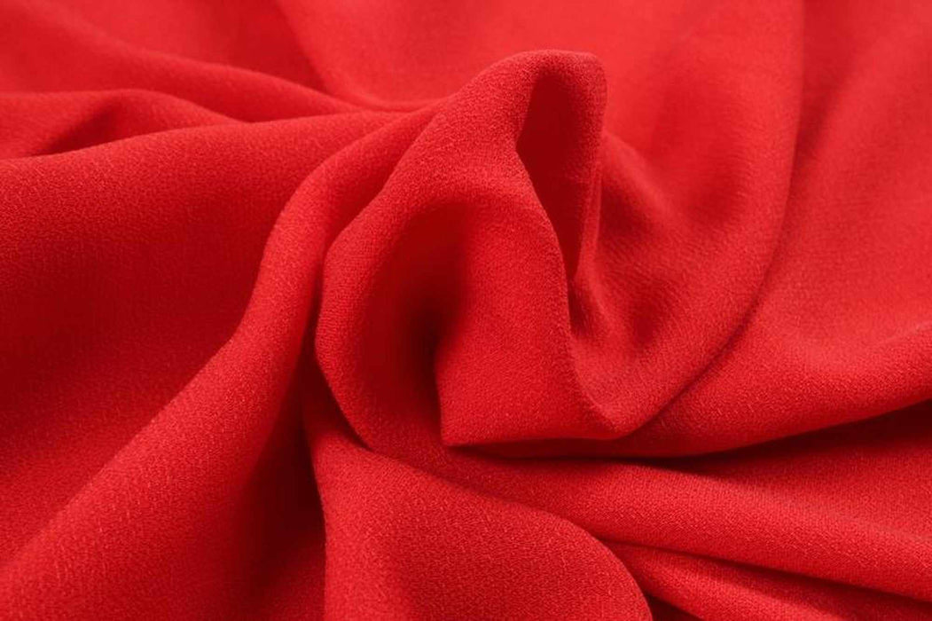 swatch-Cupro Viscose Crepe, Vegan Certified - 7 Colors Available-Surplus-FabricSight