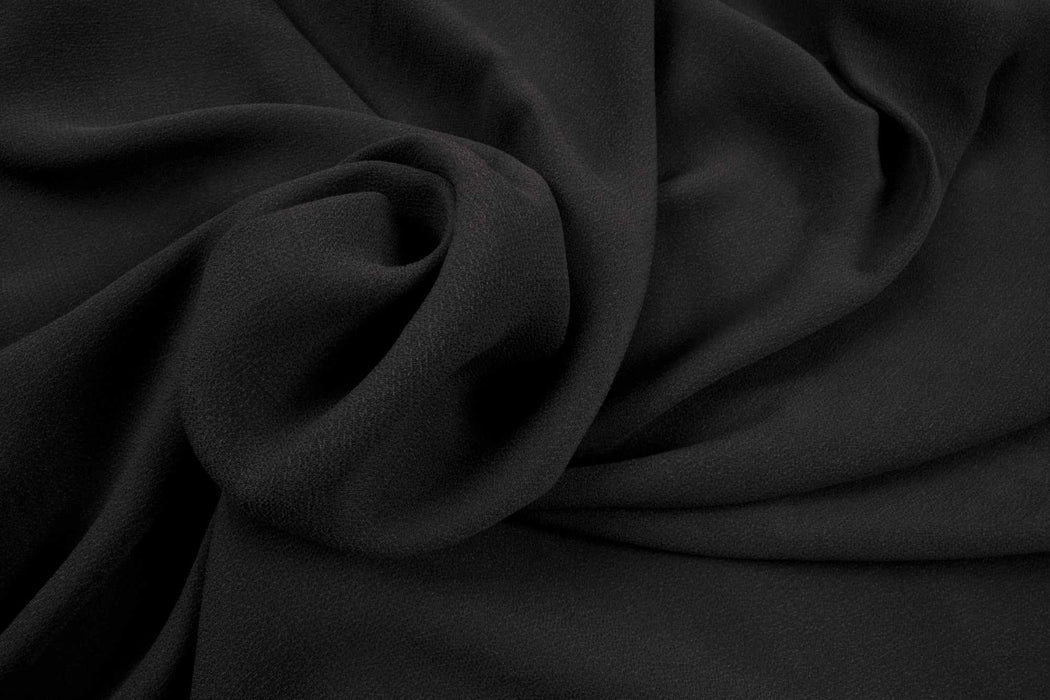 swatch-Cupro Viscose Crepe, Vegan Certified - 7 Colors Available-Surplus-FabricSight