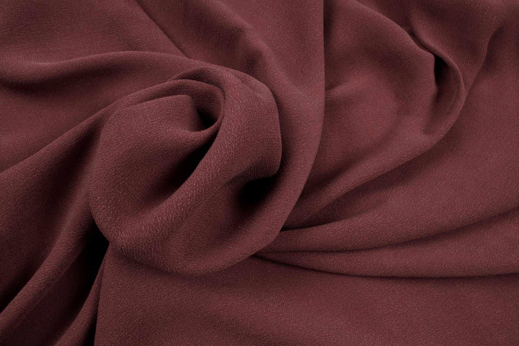 swatch-Cupro Viscose Crepe, Vegan Certified - 7 Colors Available-Surplus-FabricSight