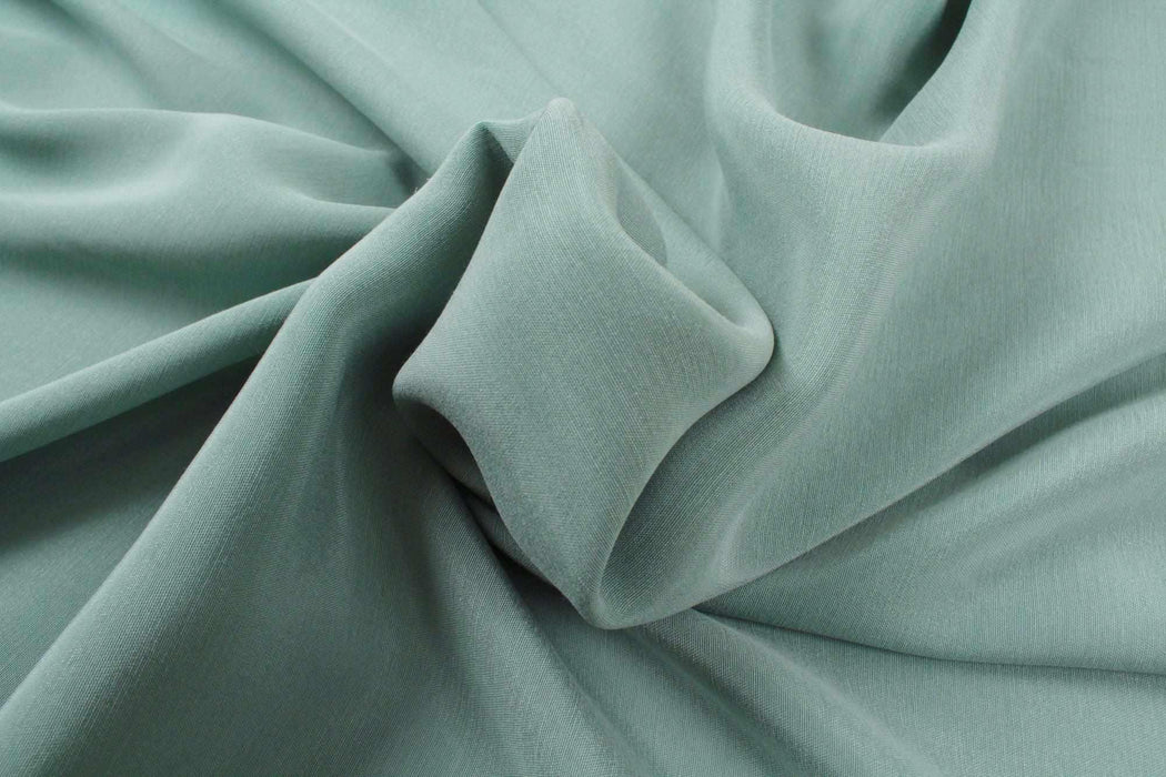 swatch-Cupro Viscose Light Plain, Vegan Certified - AMARA (+30 Colors Available)-Fabric-FabricSight