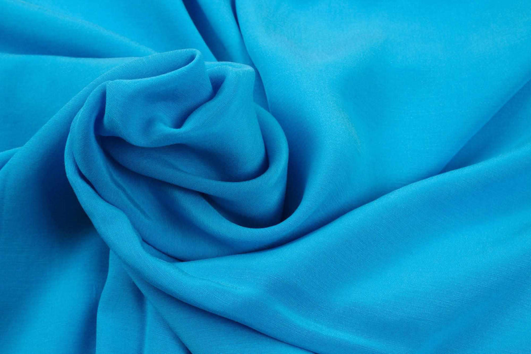 swatch-Cupro Viscose Light Plain, Vegan Certified - AMARA (+30 Colors Available)-Fabric-FabricSight