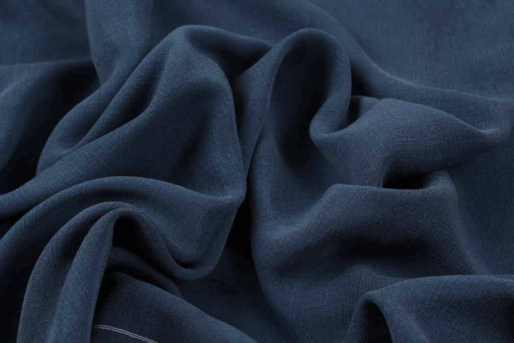 swatch-Cupro Viscose Light Plain, Vegan Certified - AMARA (+30 Colors Available)-Fabric-FabricSight