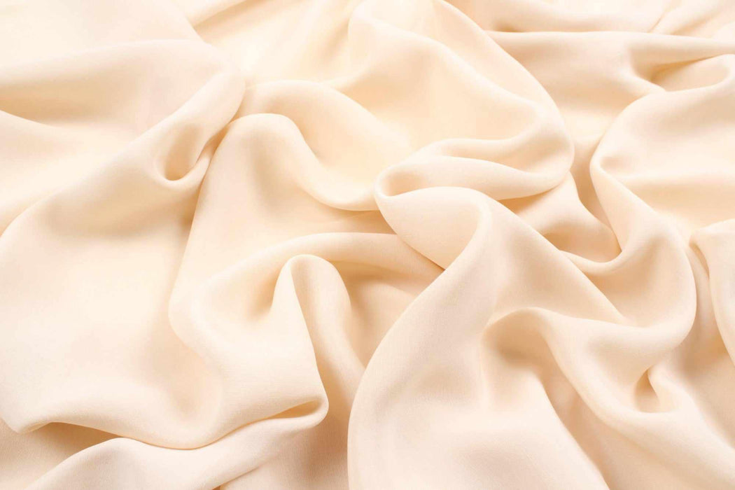 swatch-Cupro Viscose Light Plain, Vegan Certified - AMARA (+30 Colors Available)-Fabric-FabricSight