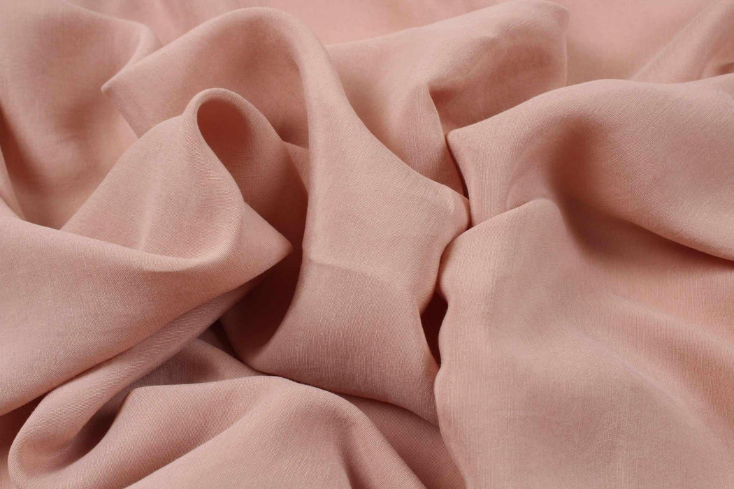 swatch-Cupro Viscose Light Plain, Vegan Certified - AMARA (+30 Colors Available)-Fabric-FabricSight