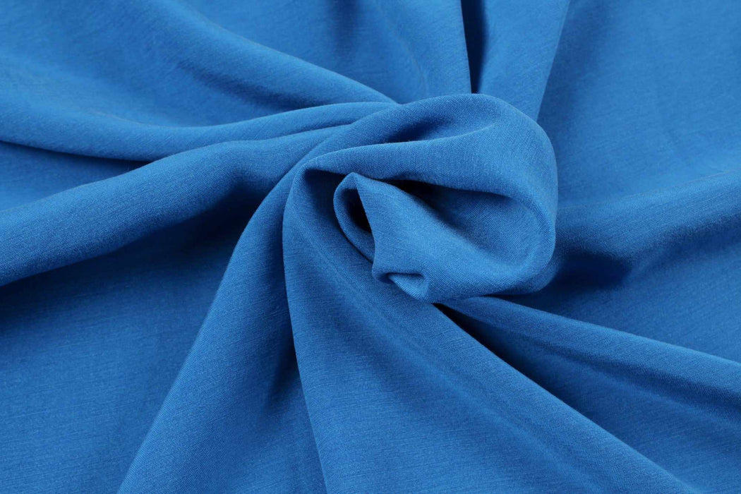 swatch-Cupro Viscose Light Plain, Vegan Certified - AMARA (+30 Colors Available)-Fabric-FabricSight