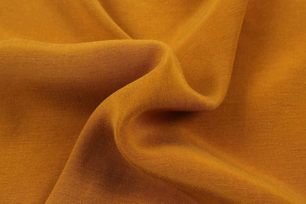 swatch-Cupro Viscose Light Plain, Vegan Certified - AMARA (+30 Colors Available)-Fabric-FabricSight