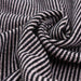 swatch-Diagonal Stripes Heavy Recycled Wool - Double Face-Fabric-FabricSight