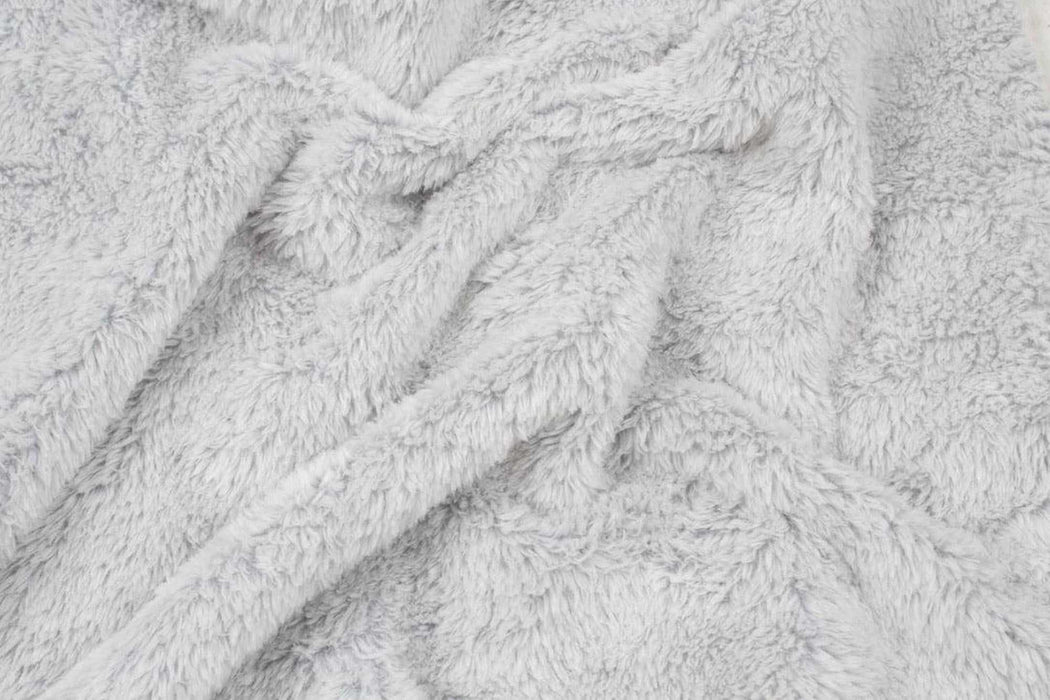 swatch-Double Face Recycled Polyester Soft Fur - 5 Colors Available-Roll-FabricSight