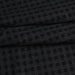 swatch-Double-Face Wool Check Fabric – Black & Grey – Designer Deadstock-Fabric-FabricSight