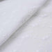 swatch-English Embroidery on Cotton Poplin - Floral Designs (Optical White)-Fabric-FabricSight