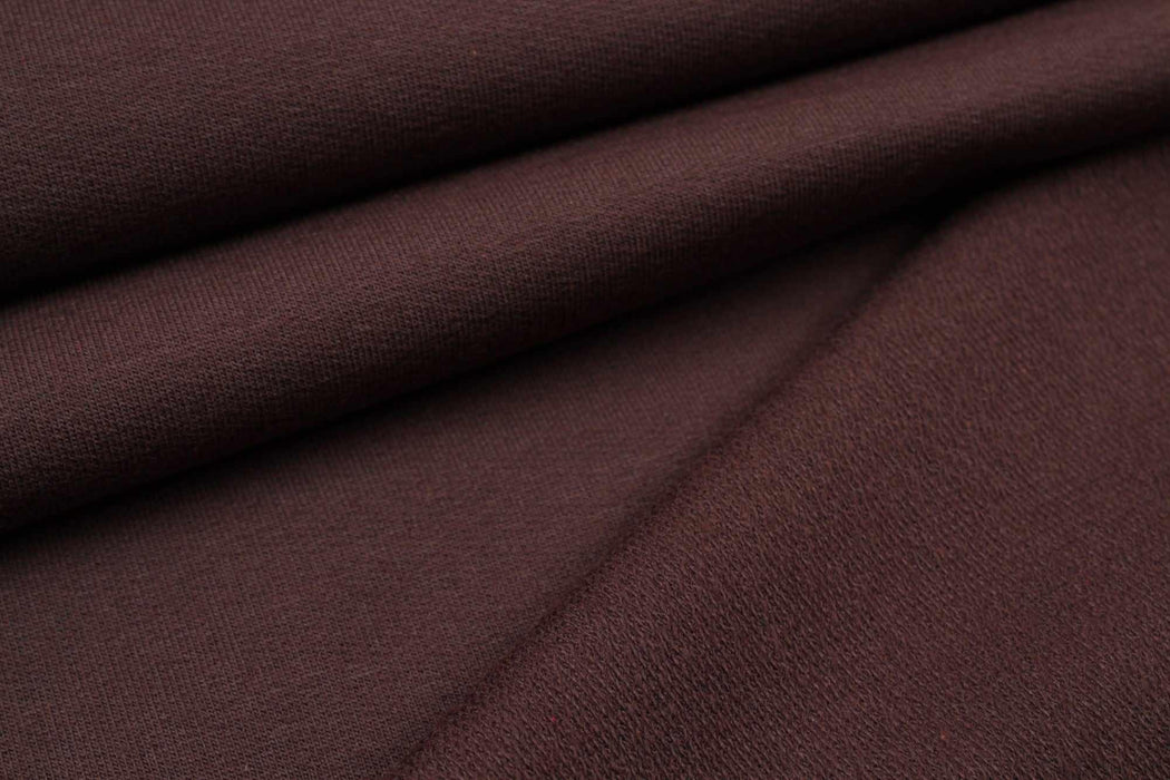 swatch-French Terry Organic Cotton Stretch for Sweatshirts-Fabric-FabricSight