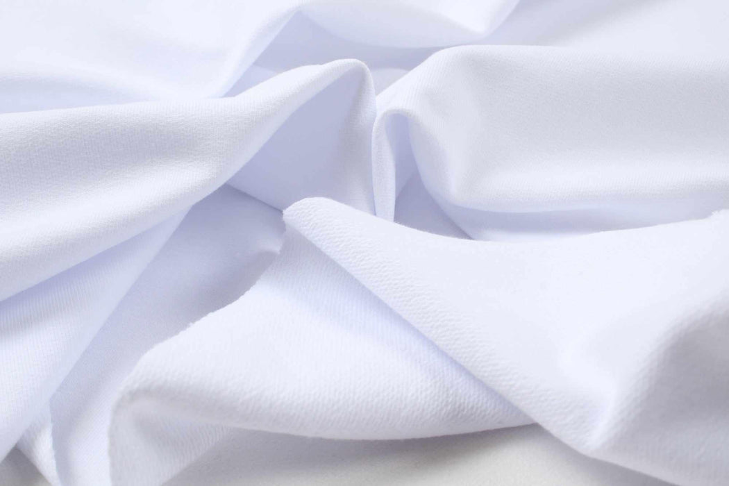 swatch-French Terry Organic Cotton Stretch for Sweatshirts-Fabric-FabricSight