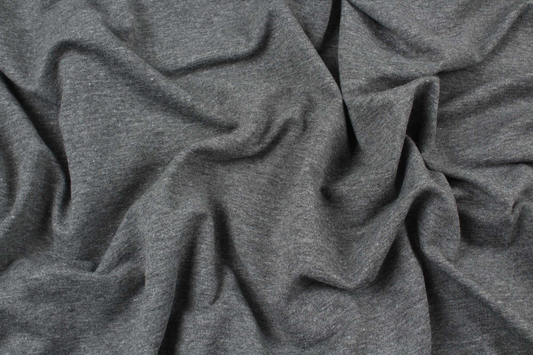 swatch-French Terry Organic Cotton Stretch for Sweatshirts-Fabric-FabricSight