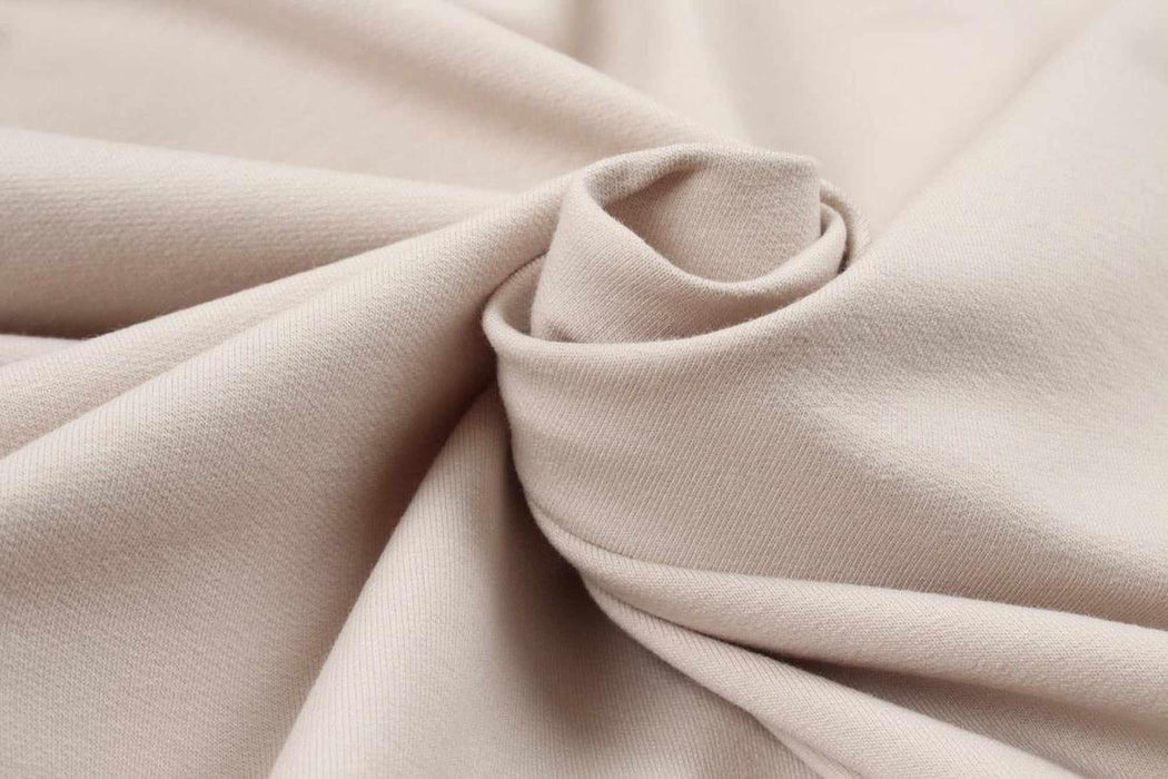 swatch-French Terry Organic Cotton Stretch for Sweatshirts-Fabric-FabricSight