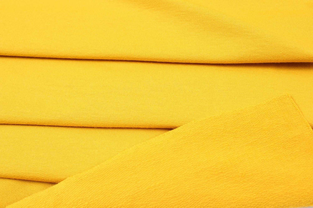swatch-French Terry Organic Cotton Stretch for Sweatshirts-Fabric-FabricSight